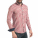 Ανδρικό κόκκινο πουκάμισο Mario Puzo tsf220218-4 3