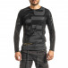 Ανδρική μαύρη μπλούζα Punk tr300920-19 2