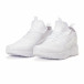 Ανδρικά λευκά υφασμάτινα αθλητικά παπούτσια  it160318-4 3