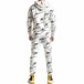 Ανδρικό λευκό αθλητική φόρμα Duca Homme it010221-62 4