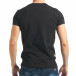 Ανδρική μαύρη κοντομάνικη μπλούζα Lagos tsf020218-68 3