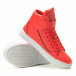 Ανδρικά κόκκινα sneakers Niadi it260117-5 4