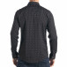 Ανδρικό μαύρο πουκάμισο Mario Puzo tsf270917-6 3