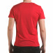 Ανδρική κόκκινη κοντομάνικη μπλούζα Franklin il170216-13 3