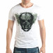 Ανδρική λευκή κοντομάνικη μπλούζα Catch il140416-13 2