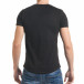 Ανδρική μαύρη κοντομάνικη μπλούζα SAW tsf060217-40 3