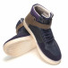 Ανδρικά γαλάζια sneakers Reeca it100915-19 4