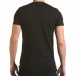 Ανδρική μαύρη κοντομάνικη μπλούζα SAW il170216-54 3