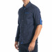 Ανδρικό γαλάζιο πουκάμισο Mario Puzo tsf270917-8 4