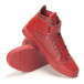 Ανδρικά κόκκινα sneakers Montefiori it141016-20 4