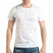 Ανδρική λευκή κοντομάνικη μπλούζα Lagos il140416-57 2