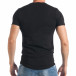 Ανδρική μαύρη κοντομάνικη μπλούζα SAW tsf290318-50 3