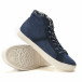 Ανδρικά γαλάζια sneakers Montefiori it260117-17 4