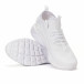Ανδρικά λευκά υφασμάτινα αθλητικά παπούτσια  it160318-4 4