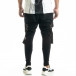 Ανδρικό μαύρο παντελόνι Hip Hop Jogger tr020920-1 4
