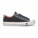Ανδρικά γαλάζια sneakers Maideng 110416-3 2