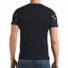 Ανδρική γαλάζια κοντομάνικη μπλούζα Lagos il120216-39 3
