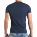 Ανδρική γαλάζια κοντομάνικη μπλούζα Just Relax il140416-20 3
