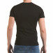 Ανδρική μαύρη κοντομάνικη μπλούζα SAW il170216-56 3
