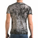 Ανδρική γκρι κοντομάνικη μπλούζα Lagos il120216-10 3