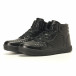Ανδρικά μαύρα sneakers Flair it020617-4 4