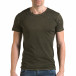 Ανδρική πράσινη κοντομάνικη μπλούζα Lagos il120216-3 2