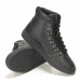 Ανδρικά μαύρα sneakers Niadi it141016-9 4