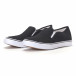 Ανδρικά μαύρα sneakers slip-on  it240418-9 3