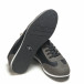 Ανδρικά μαύρα αθλητικά παπούτσια 51000 it210416-10 4