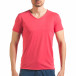 Ανδρική ροζ κοντομάνικη μπλούζα FM  it260416-48 2
