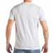 Ανδρική λευκή κοντομάνικη μπλούζα Black Island tsf290318-1 3