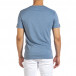 Ανδρική γαλάζια κοντομάνικη μπλούζα Made in Italy it240621-4 3