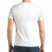 Ανδρική λευκή κοντομάνικη μπλούζα Lagos il140416-58 3