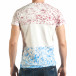 Ανδρική λευκή κοντομάνικη μπλούζα Lagos il140416-61 3