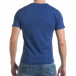 Ανδρική γαλάζια κοντομάνικη μπλούζα Enjoy it030217-14 3