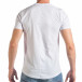 Ανδρική λευκή κοντομάνικη μπλούζα SAW tsf290318-32 3