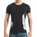 Ανδρική μαύρη κοντομάνικη μπλούζα Catch il140416-12 2