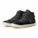 Ανδρικά μαύρα sneakers Montefiori it260117-7 2