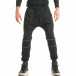 Ανδρικό μαύρο παντελόνι jogger Adrexx it181116-49 2