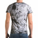 Ανδρική γκρι κοντομάνικη μπλούζα Lagos il120216-47 3