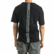Ανδρική μαύρη κοντομάνικη μπλούζα Breezy tr020920-24 3