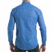 Ανδρικό γαλάζιο πουκάμισο Mario Puzo tsf220218-2 4