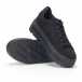 Γυναικεία μαύρα sneakers με πλατφορμα Bestelle it160318-48 4