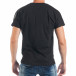 Ανδρική μαύρη κοντομάνικη μπλούζα σε χιπ χοπ στυλ tsf250518-19 4