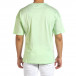 Ανδρική πράσινη κοντομάνικη μπλούζα Breezy it240621-11 3