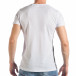 Ανδρική λευκή κοντομάνικη μπλούζα Lagos tsf290318-19 3