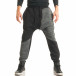 Ανδρικό μαύρο παντελόνι jogger Studio it181116-53 2