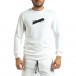 Ανδρική λευκή μπλούζα Breezy 21402052 tr070921-40 2