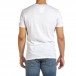 Ανδρική λευκή κοντομάνικη μπλούζα Made in Italy it240621-1 3