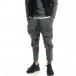 Ανδρικό γκρι παντελόνι Cargo Jogger tr020920-3 2
